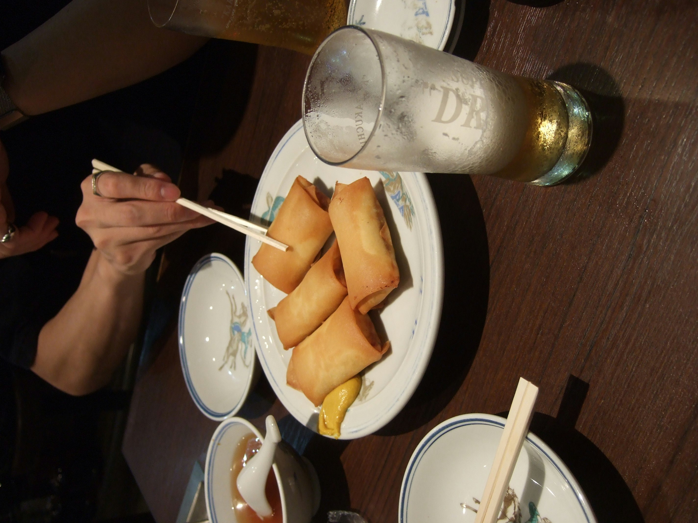 銭湯後の錦糸町中華で食べる餃子と揚げ物