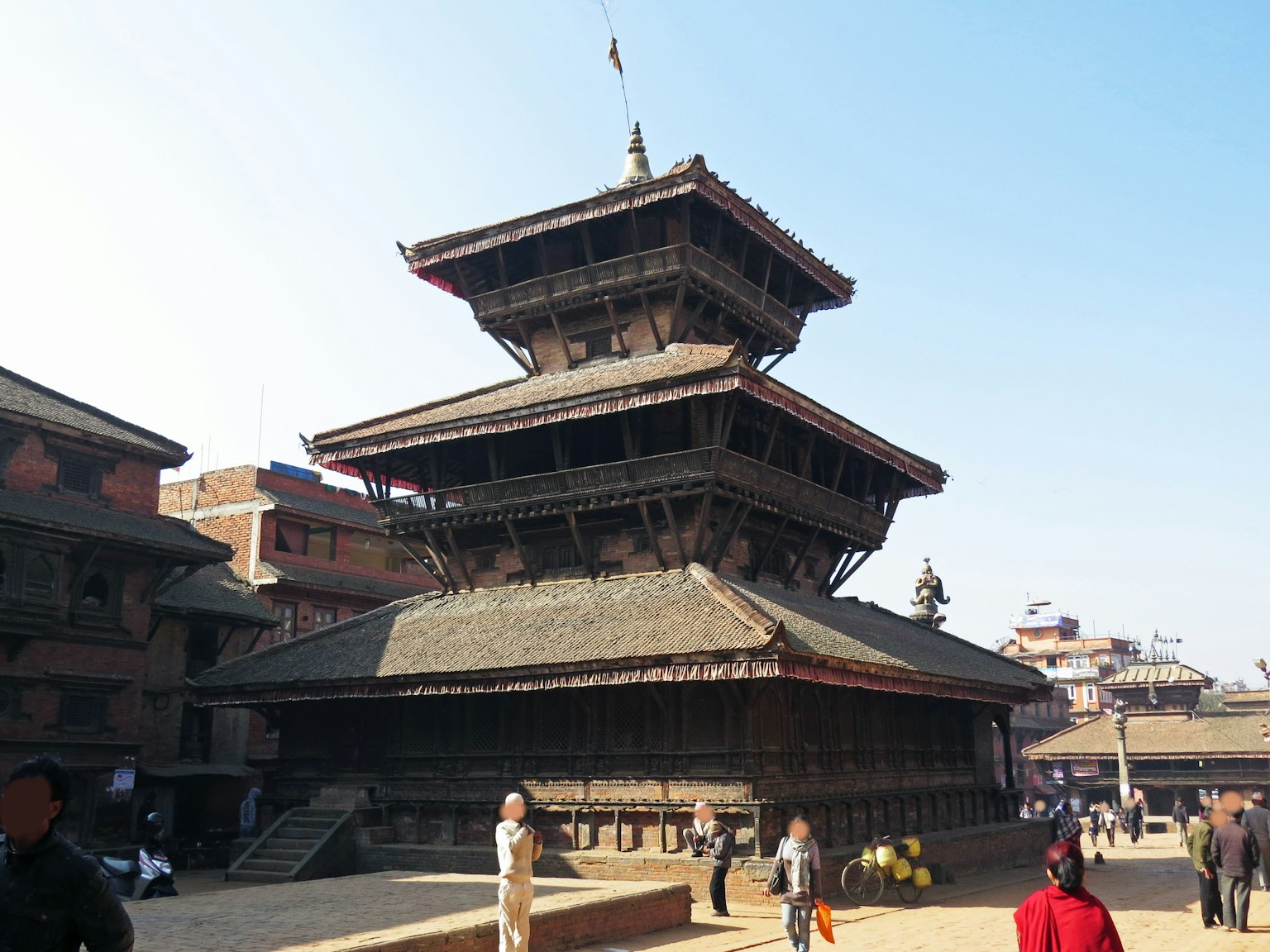 Kiến trúc truyền thống của đền Taleju ở Kathmandu