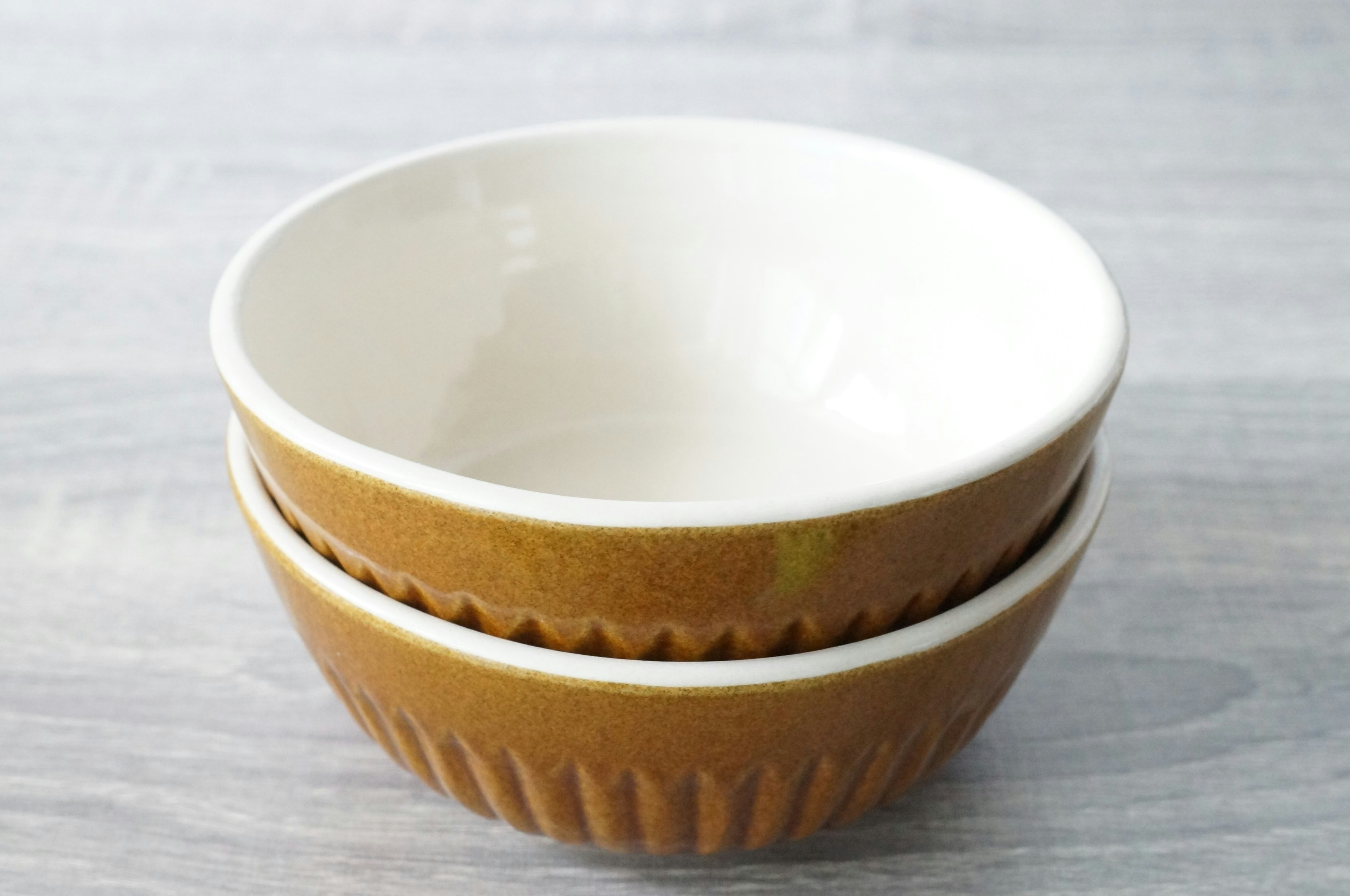 creamy milk in a white bowl