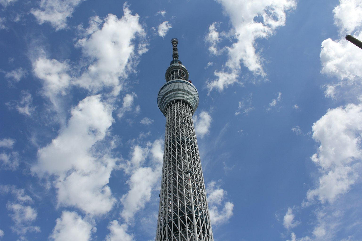 东京晴空下的东京晴空塔