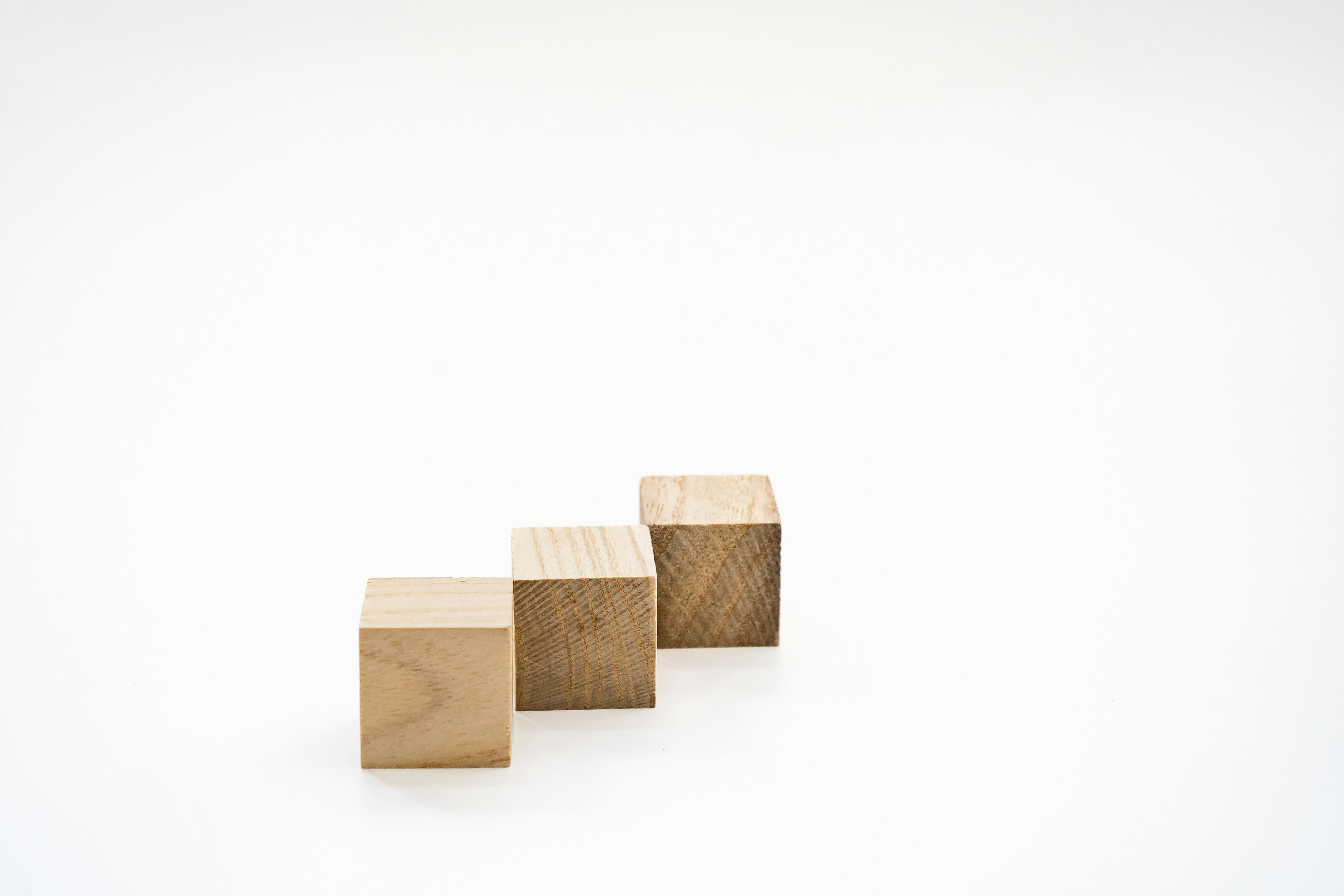 stacked wooden blocks