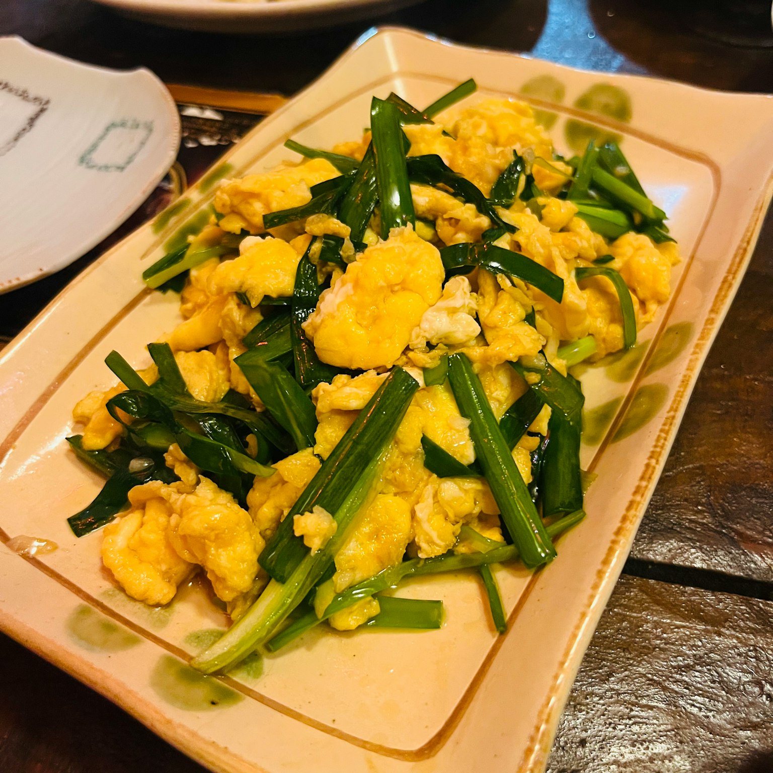 Telur orak-arik dengan daun bawang