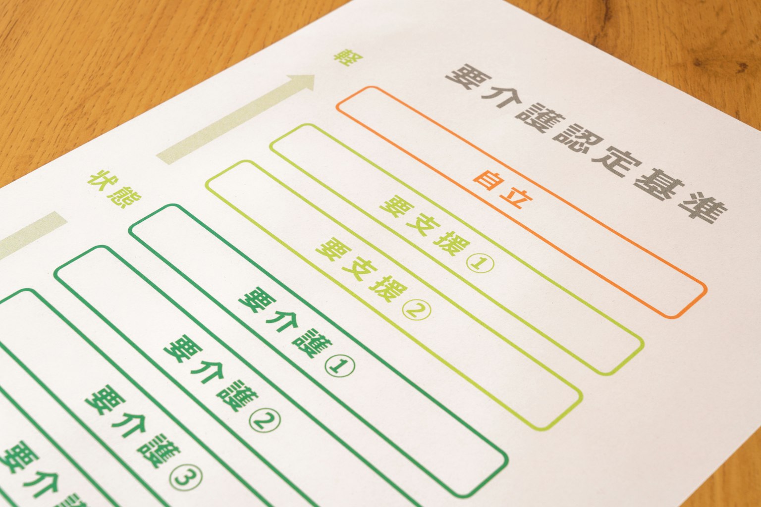 Documento con sezioni e intestazioni codificate a colori