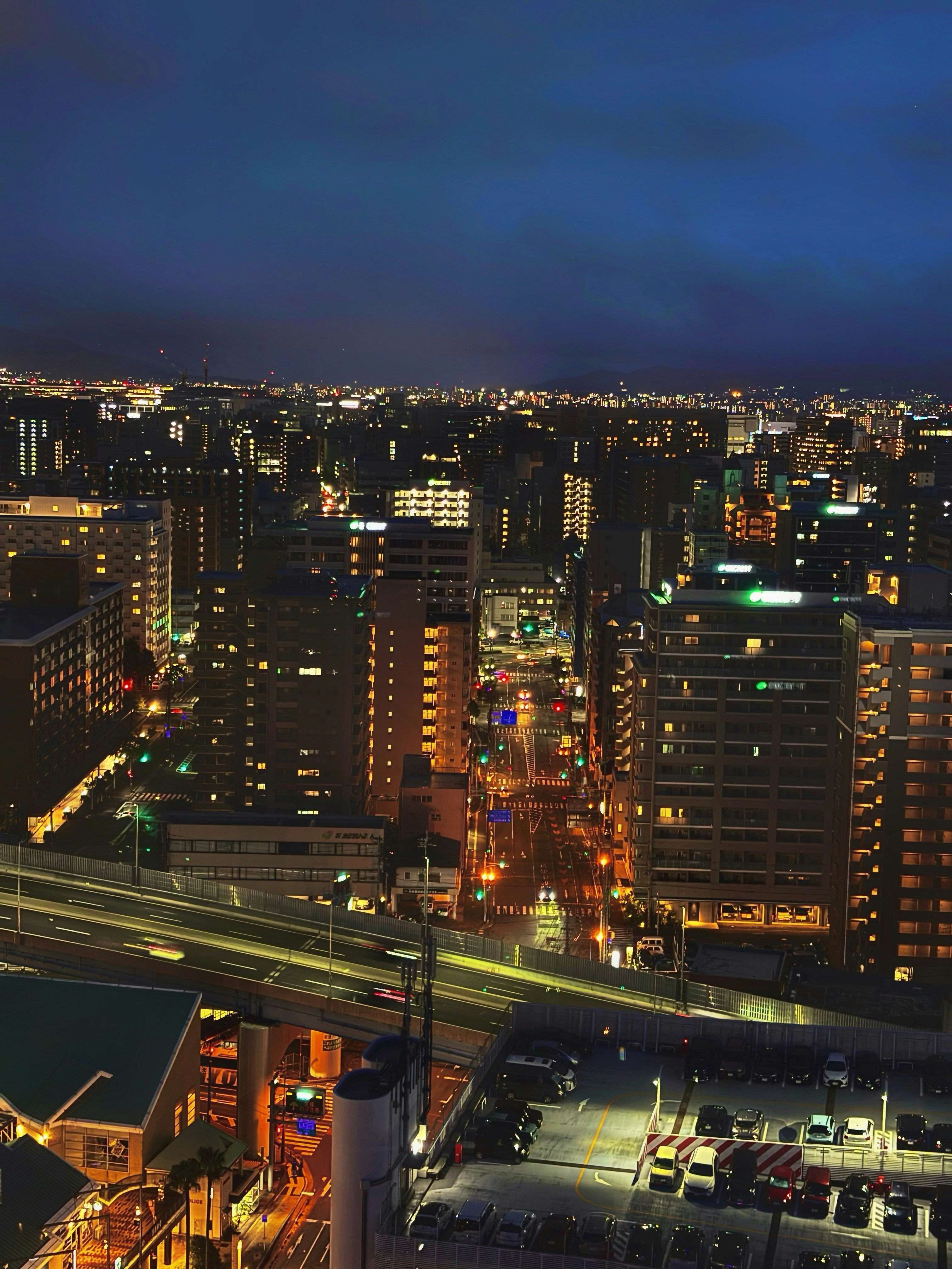 博多ポートタワー周辺の夜景