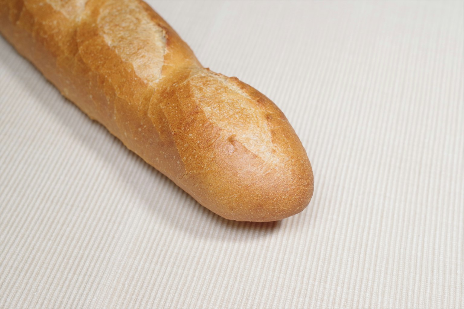 Close-up photo of a baguette bread