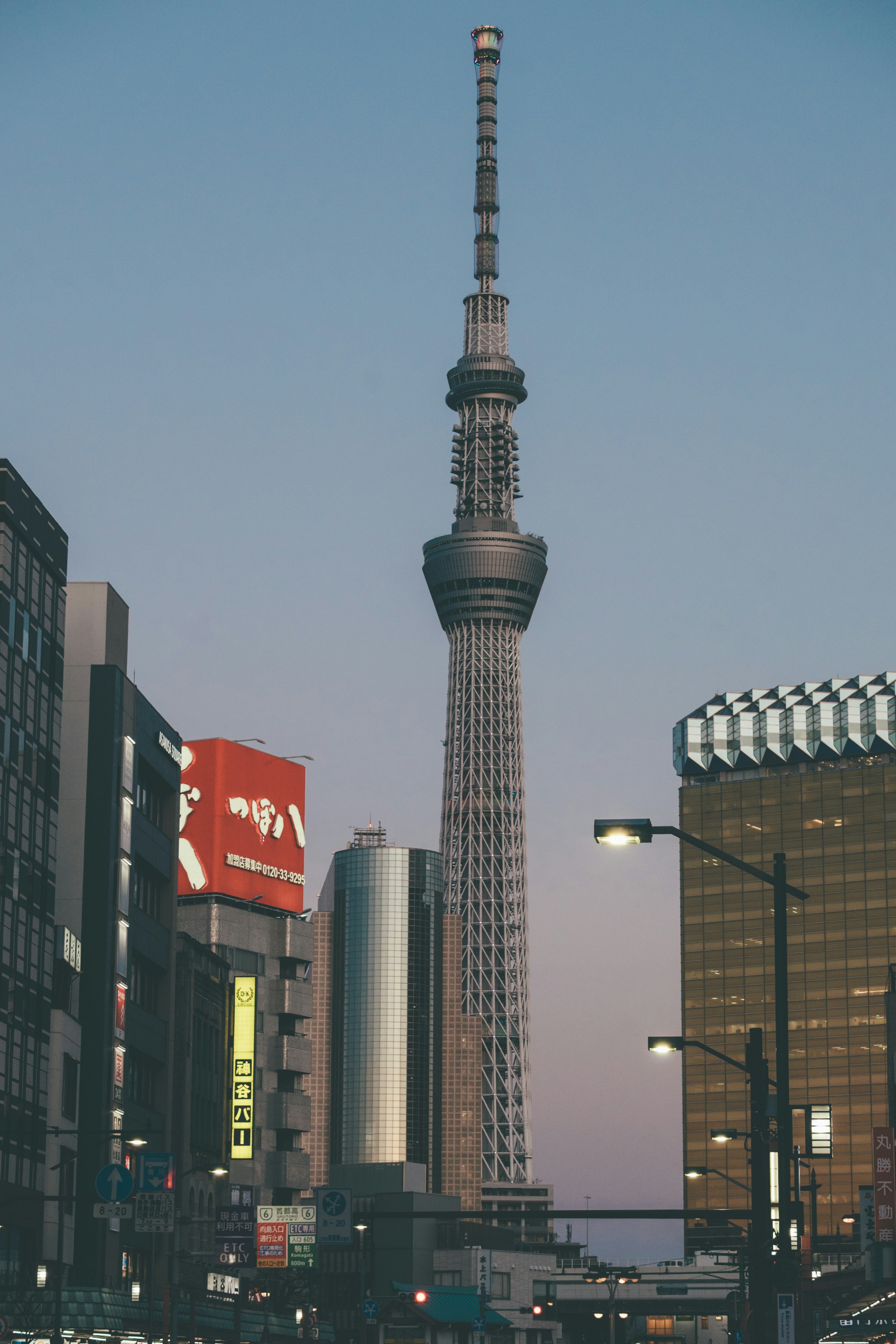 東京スカイツリーと浅草の街並み