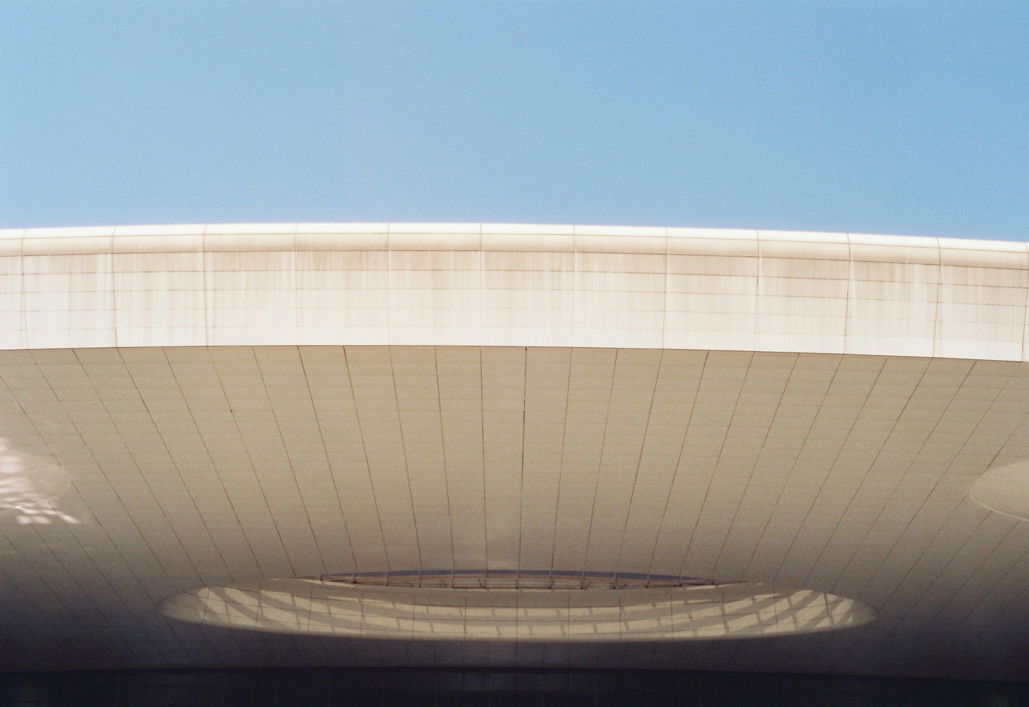 exterior of a large domed building
