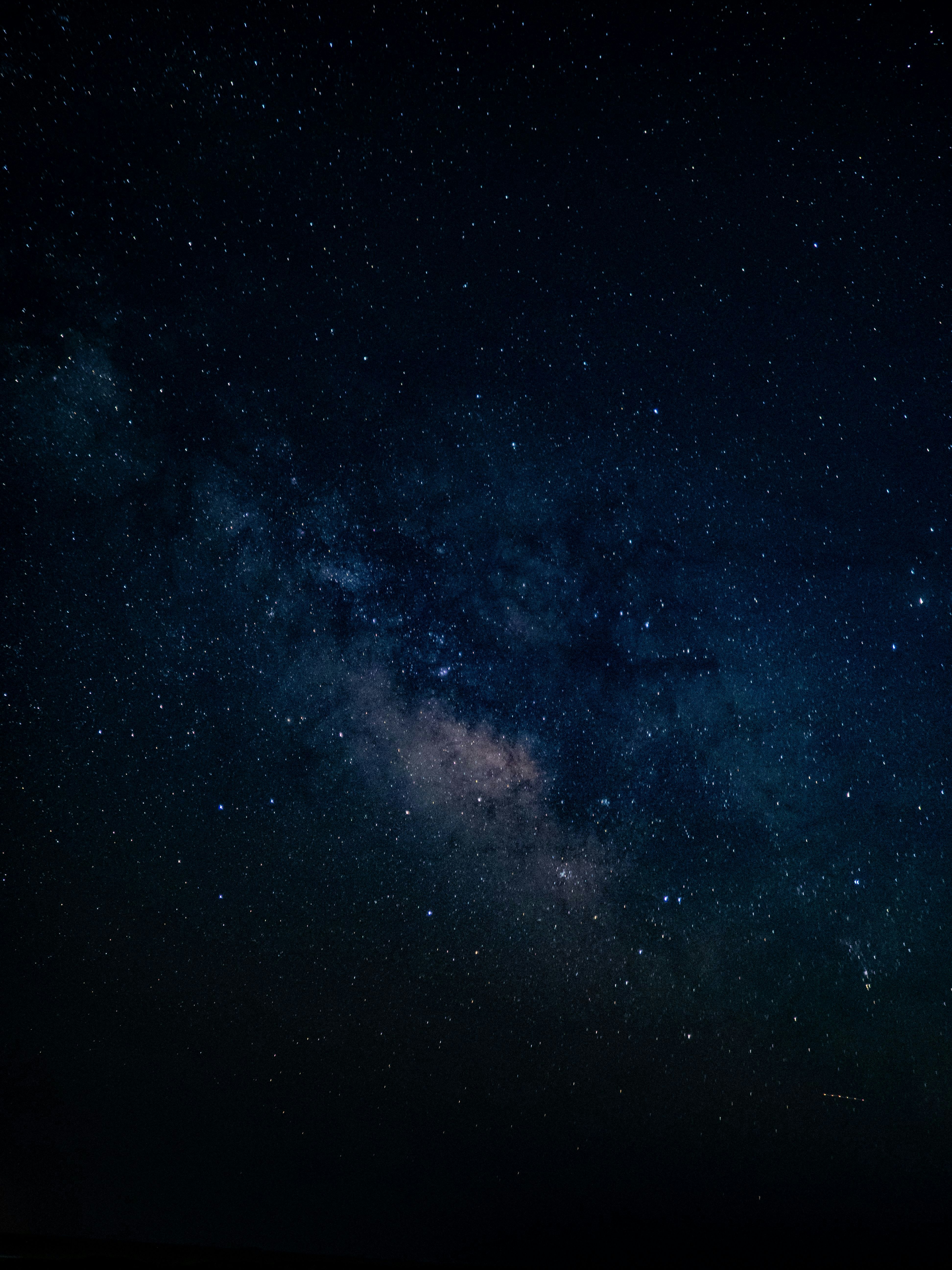 繁星夜空与银河般的光带