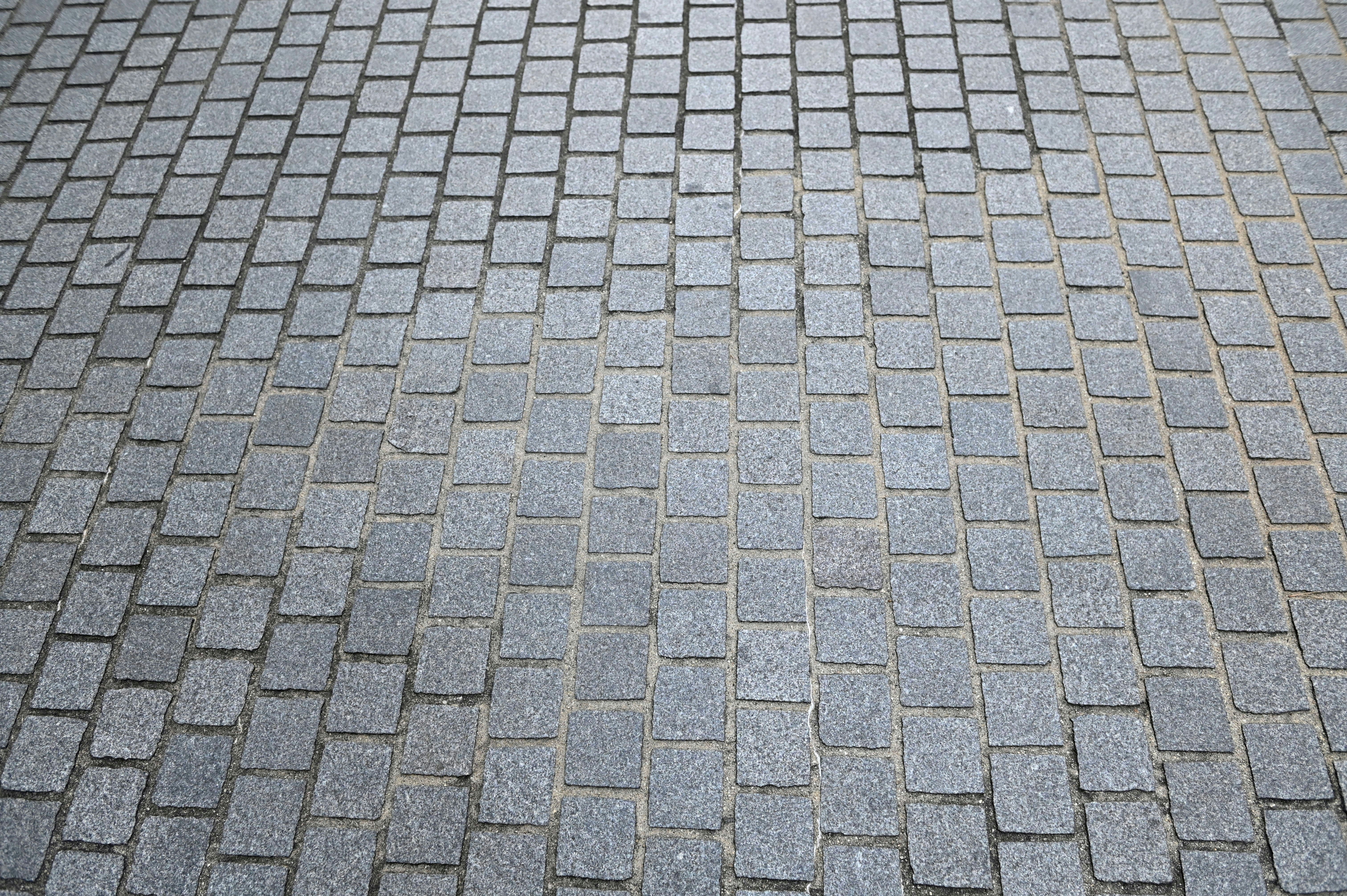 Muster aus gepflasterten Steinen