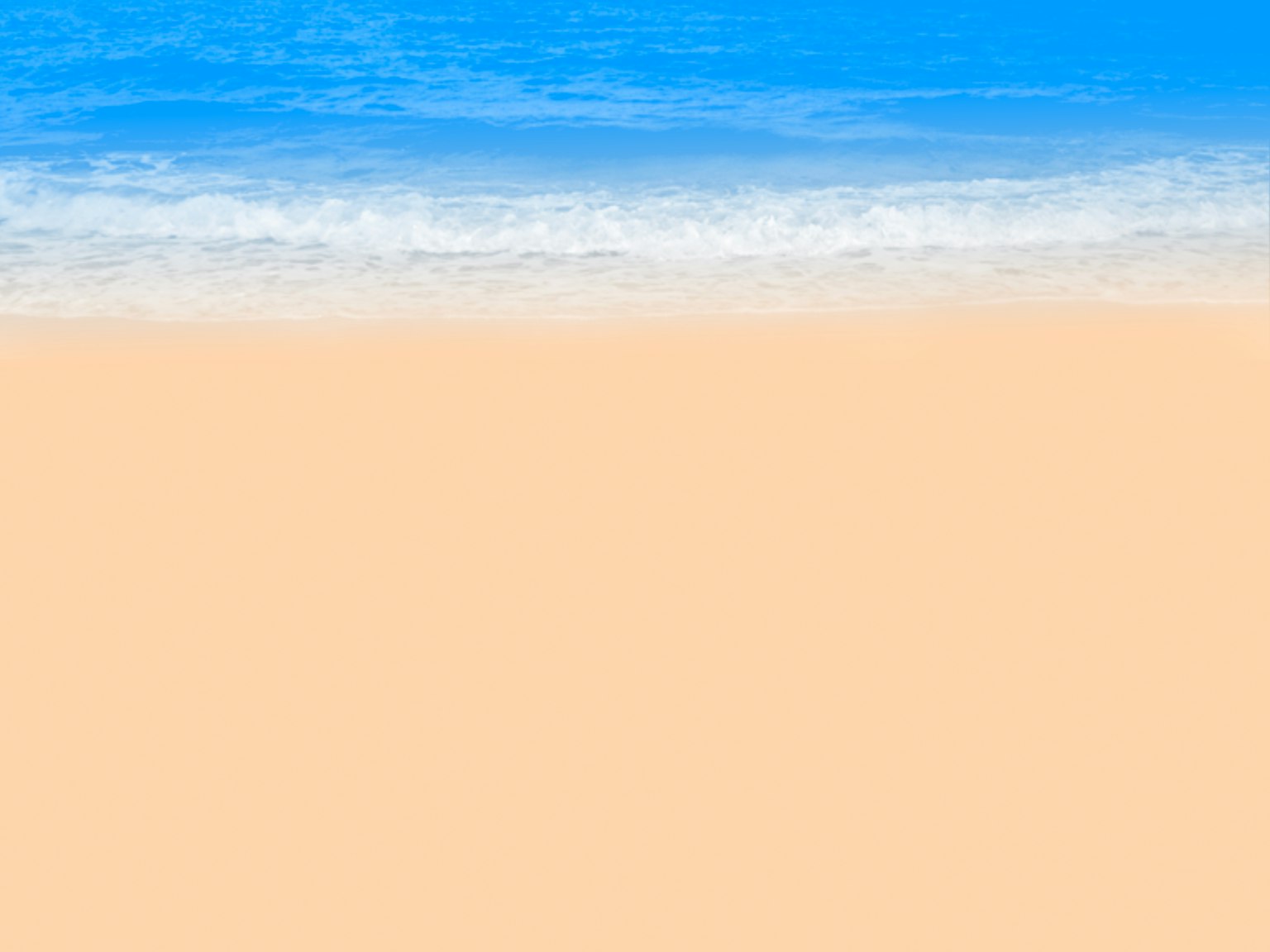 Paysage d'une plage avec un ciel bleu et des nuages blancs au-dessus d'un rivage de sable