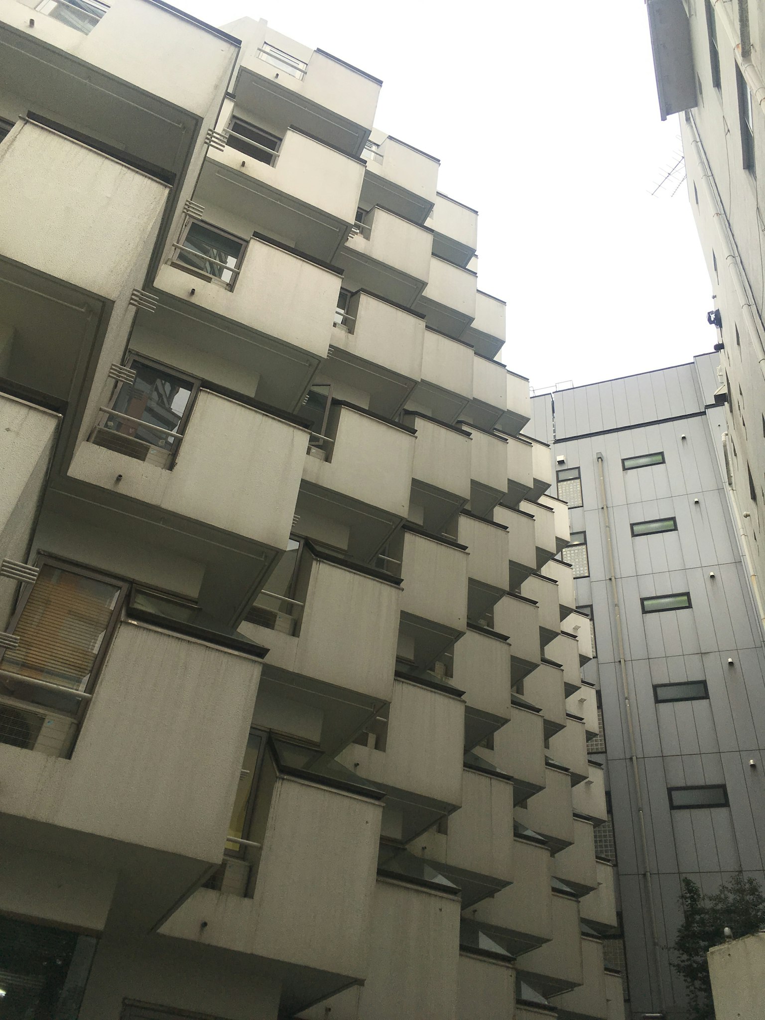 도시 환경의 독특한 건축 디자인
