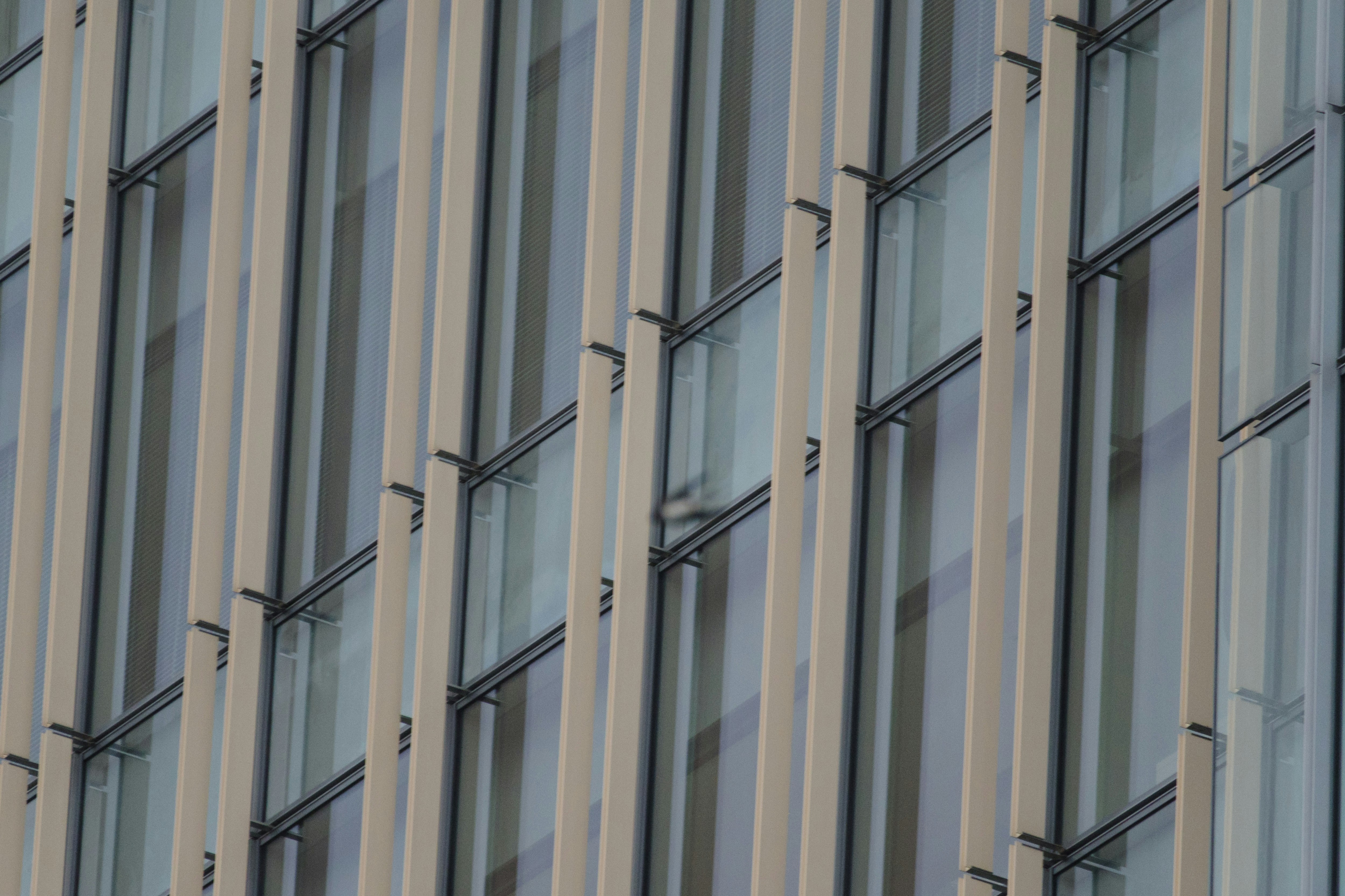 modern building facade with glass windows