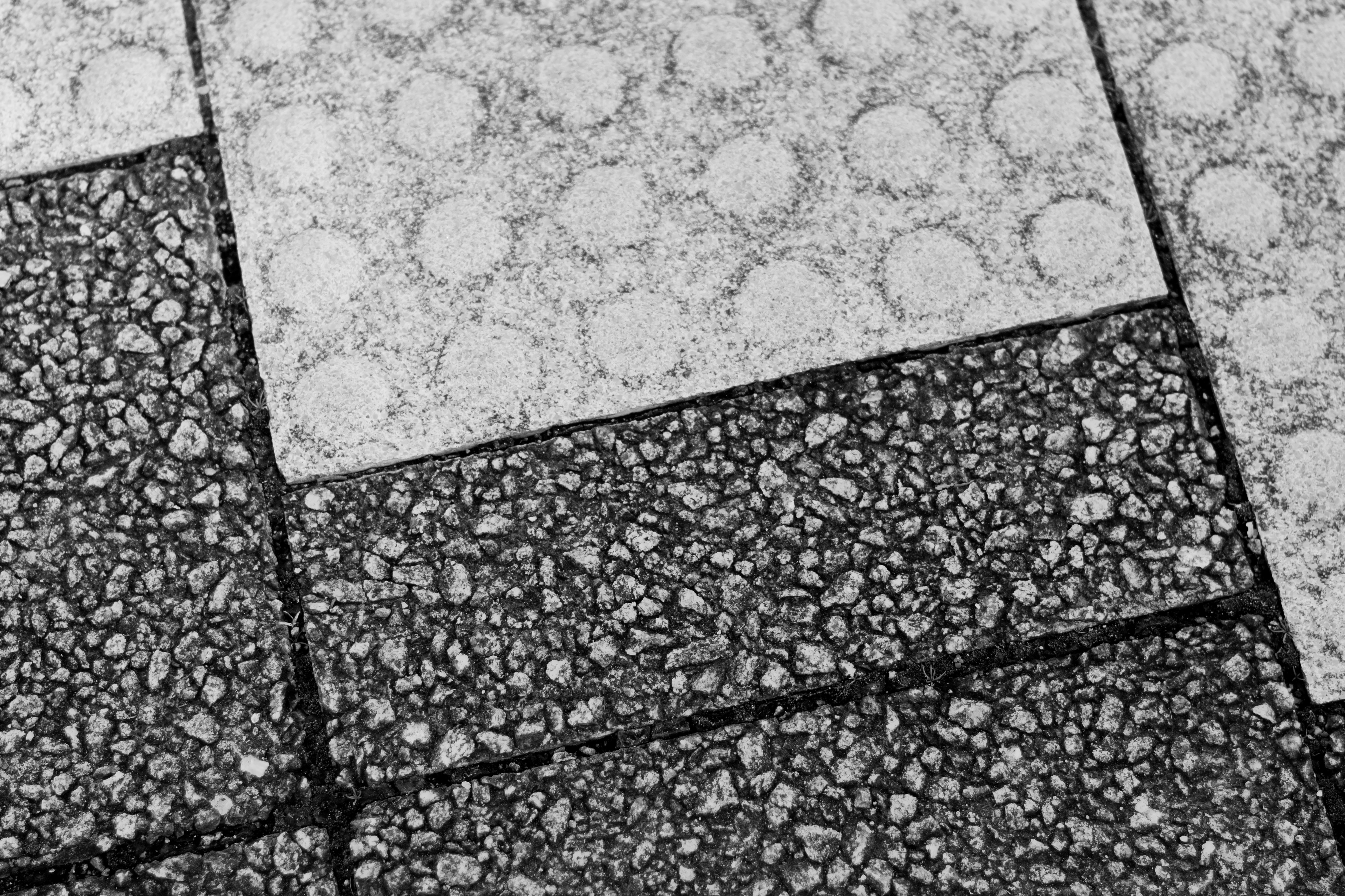 monochrome Steinpflastersteine