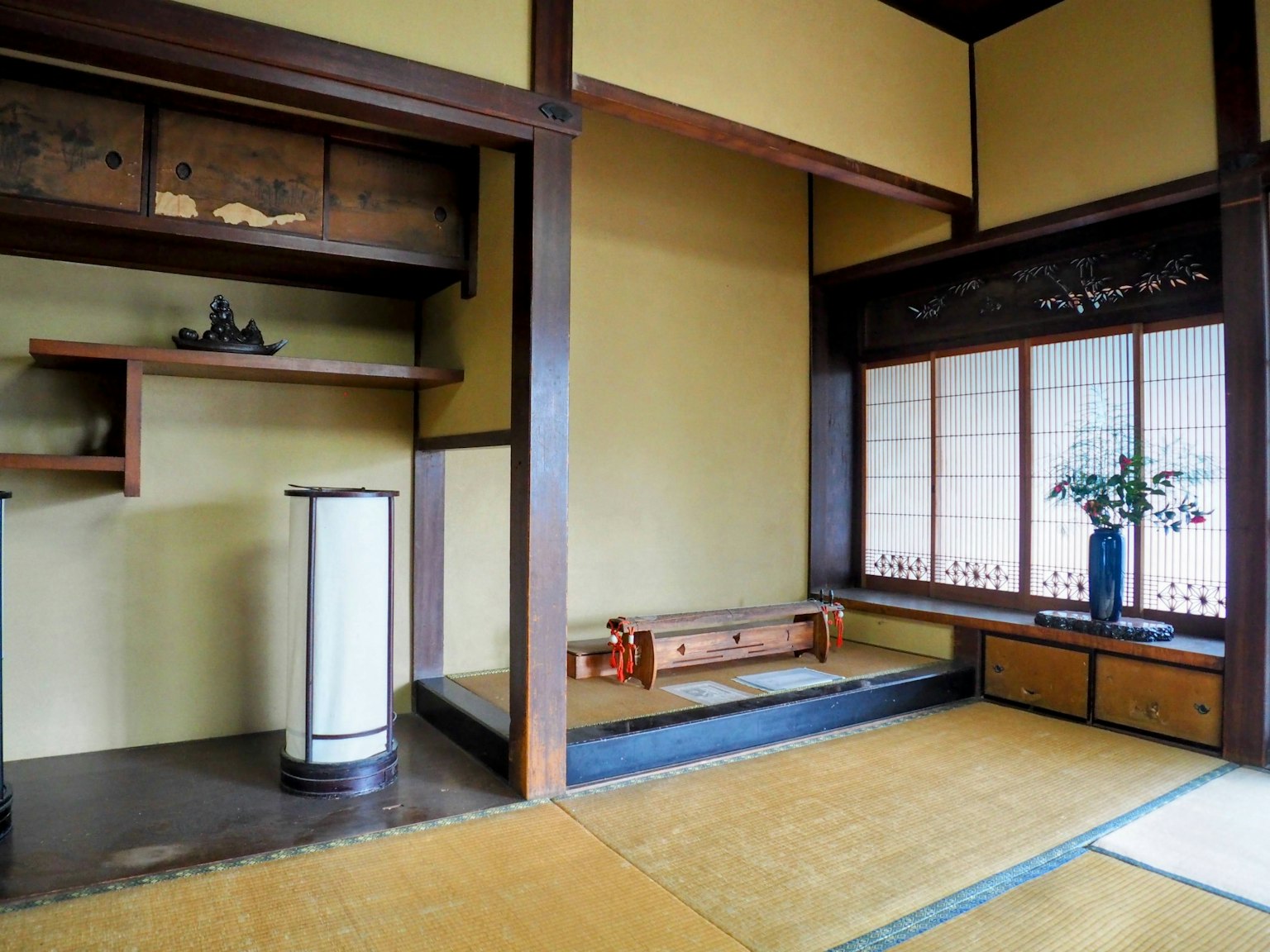 傳統日本房間,特色榻榻米和紙門