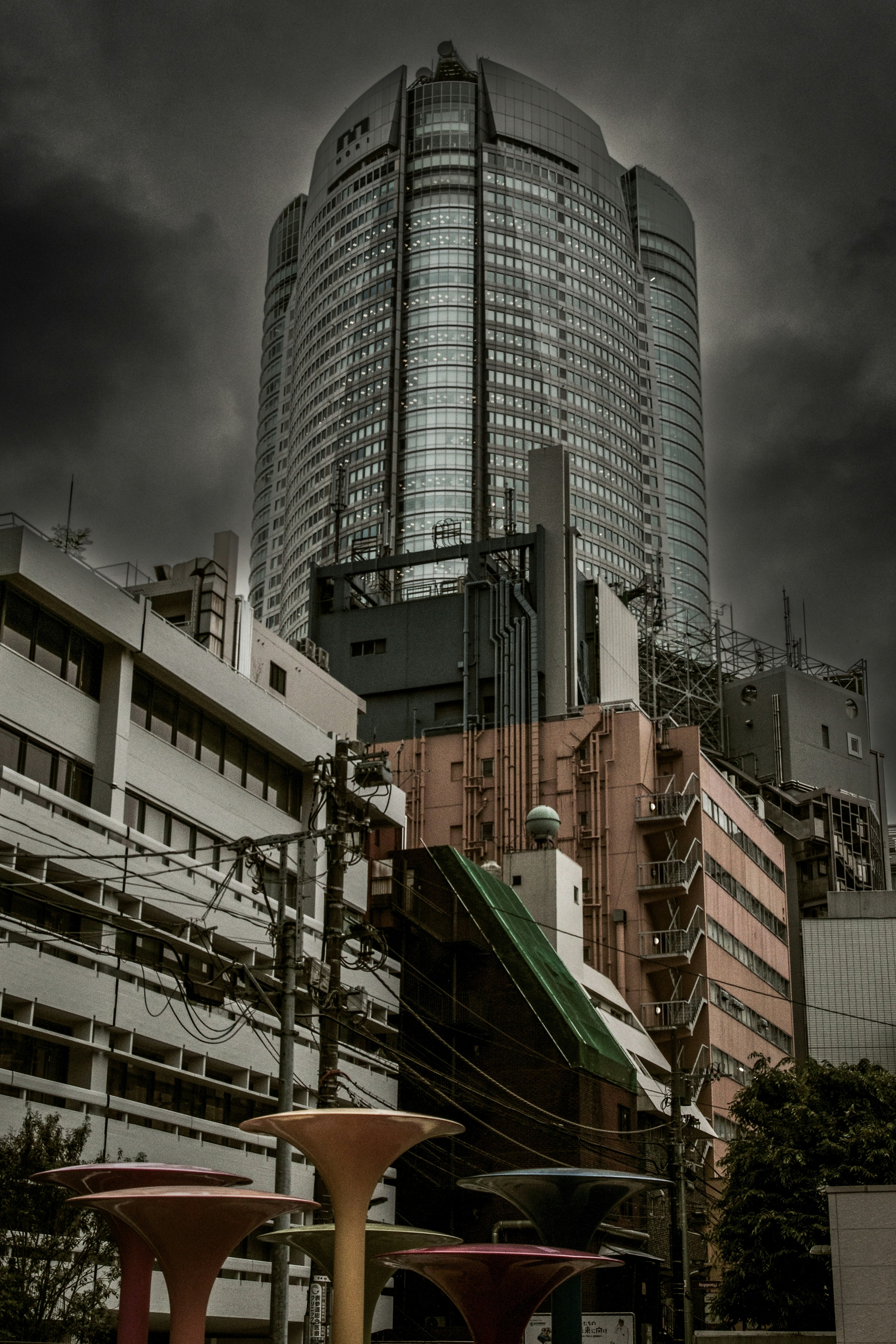 六本木之丘高樓群與城市景觀