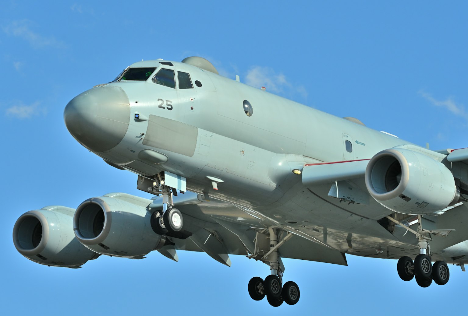 Avion blanc planant dans le ciel