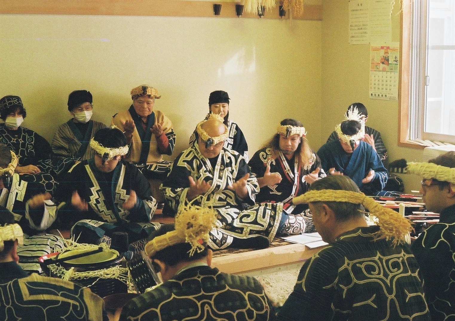 北海道南部の二風谷でのアイヌの祈りと儀礼の場