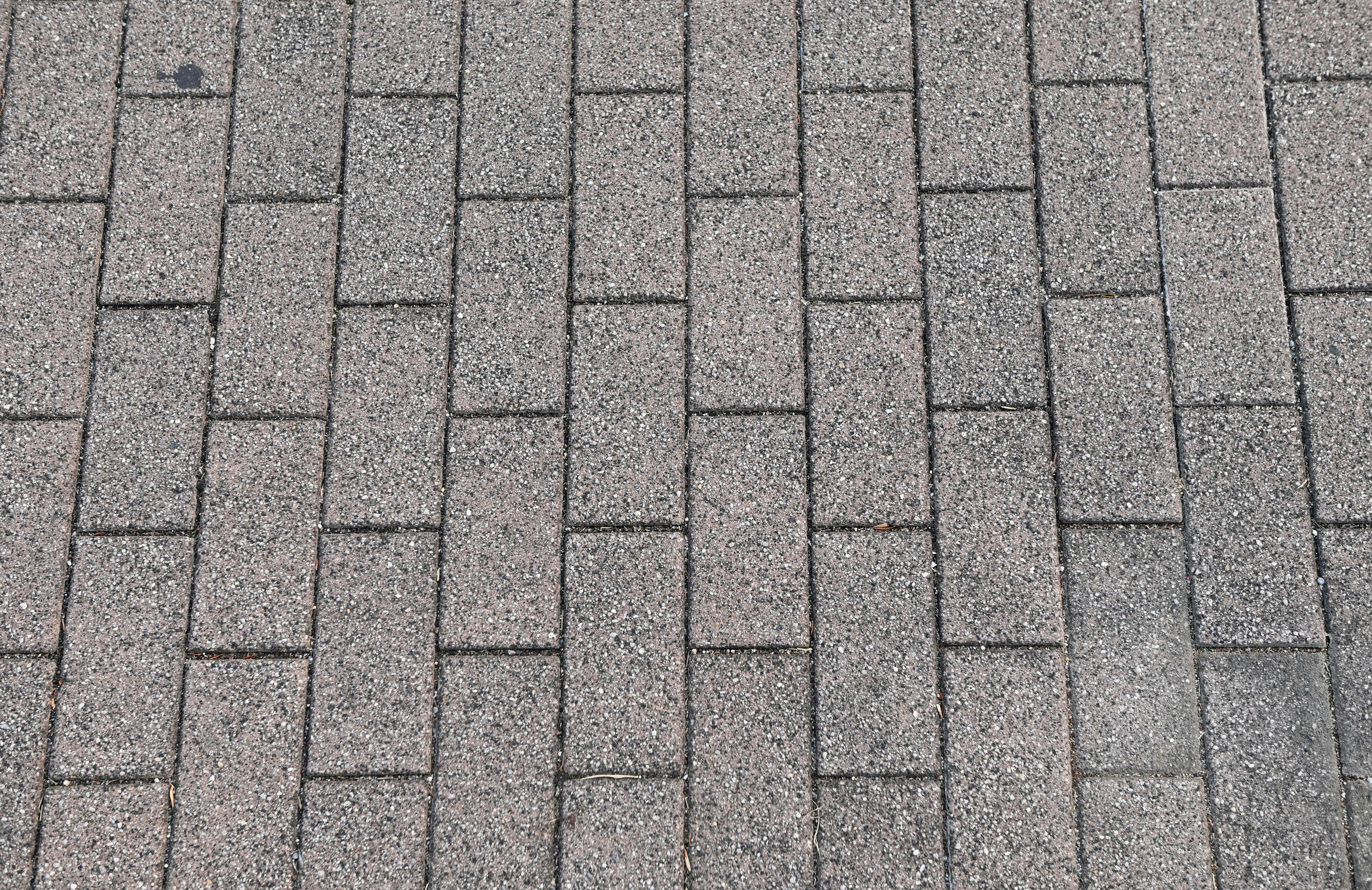 Textur eines gepflasterten Gehwegs