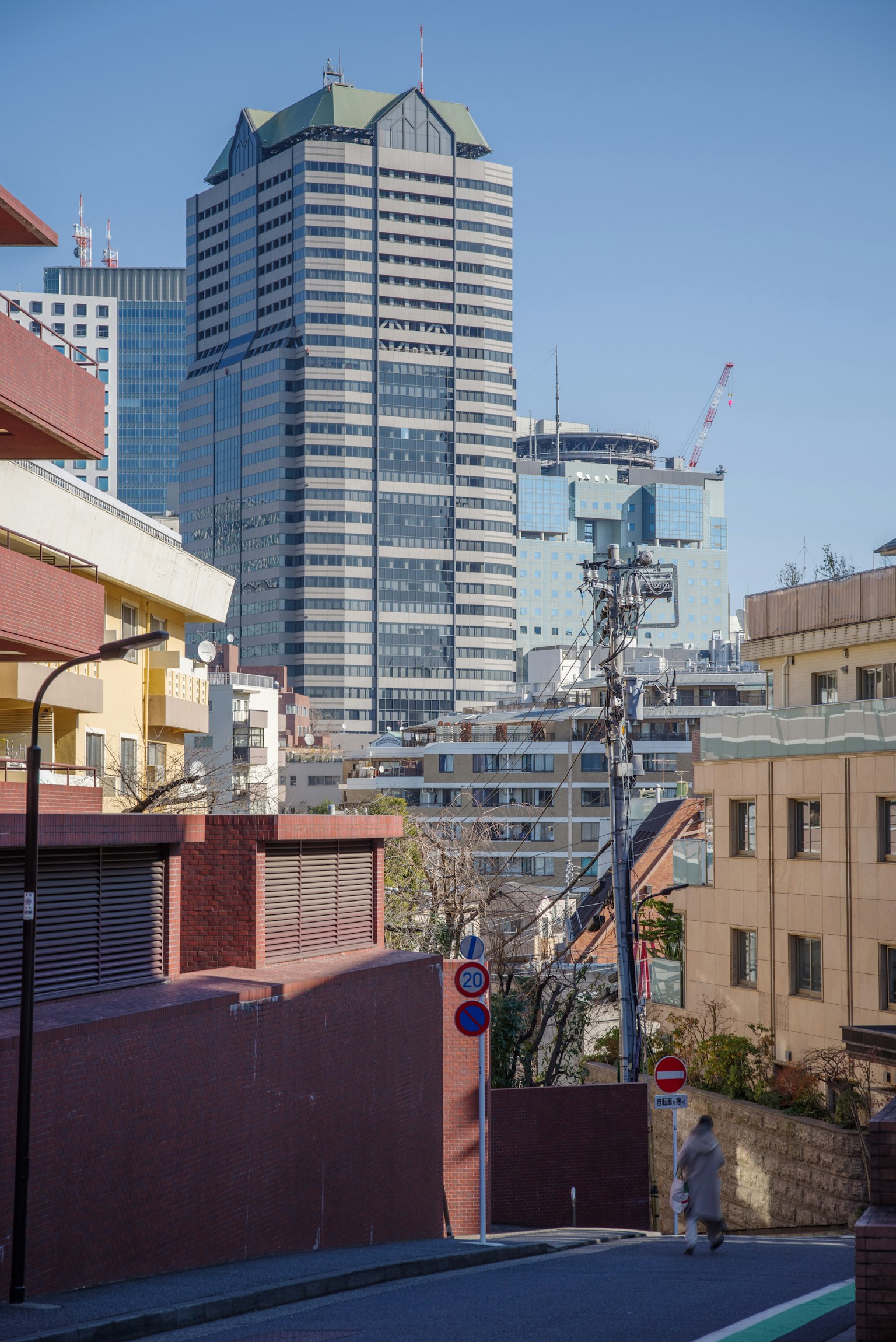 Paysage urbain de Yokohama avec des gratte-ciel modernes