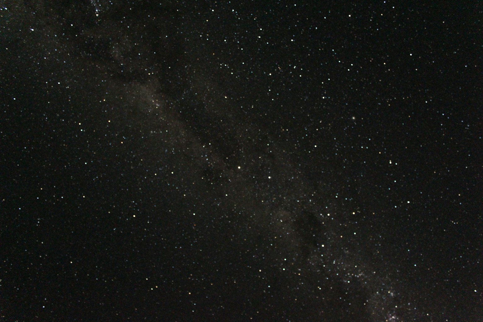 美麗的夜空，星星閃爍