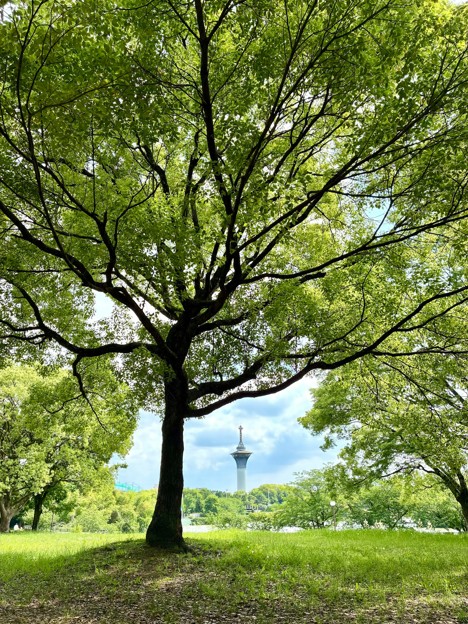 暗い背景にシンプルなデザインのグレーの四角形