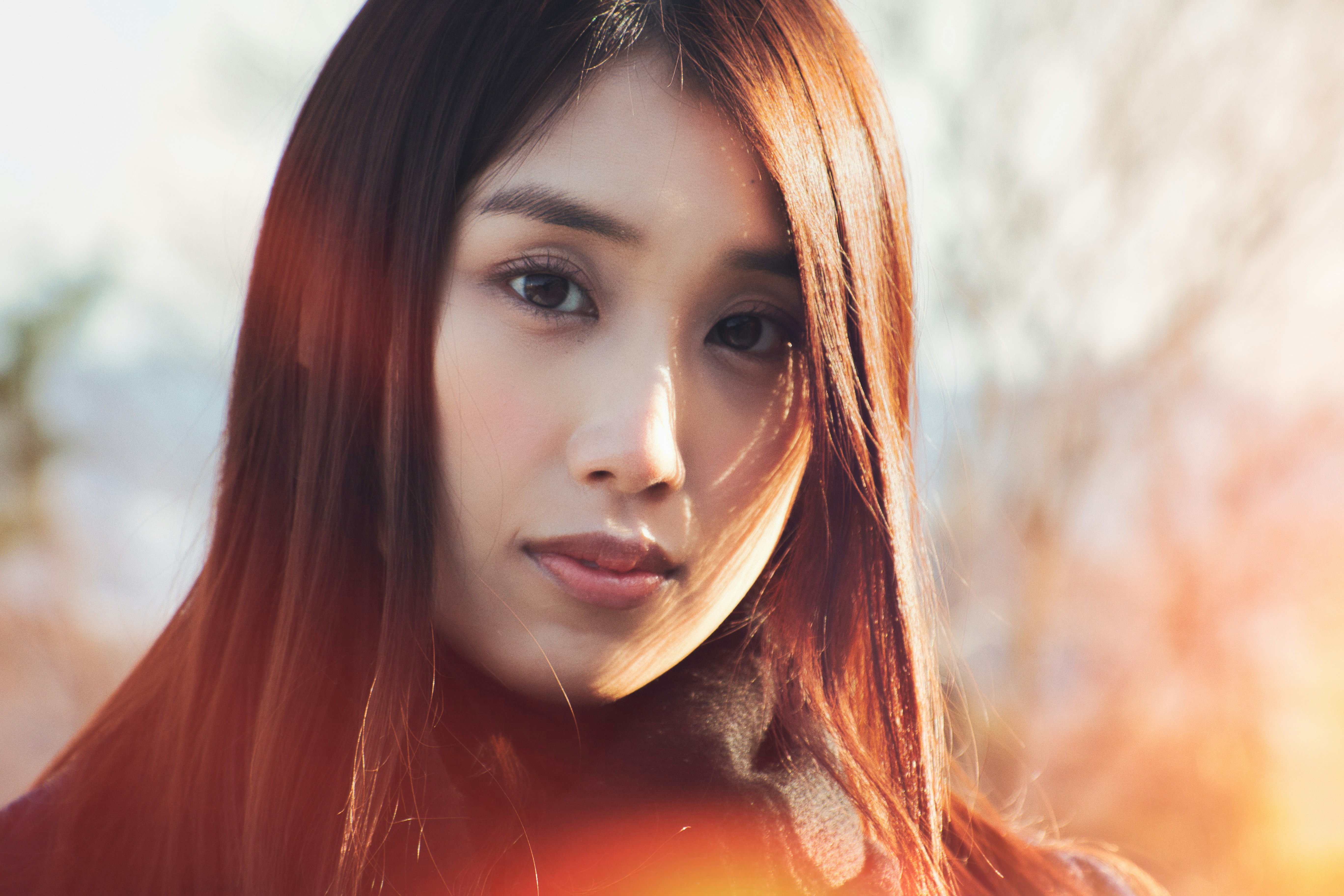 女性のポートレート
