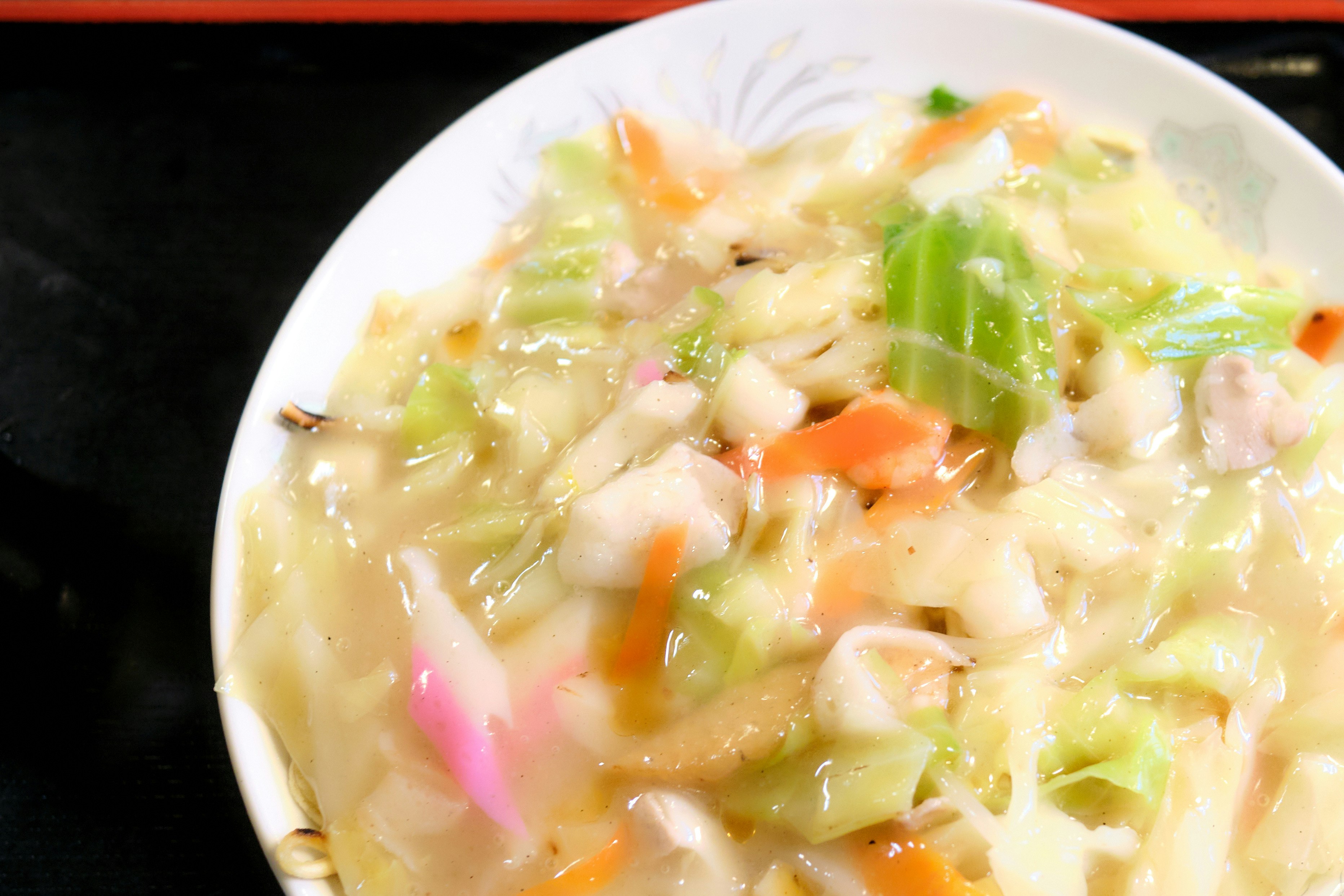 皿うどん（長崎風のあんかけ焼きそば）