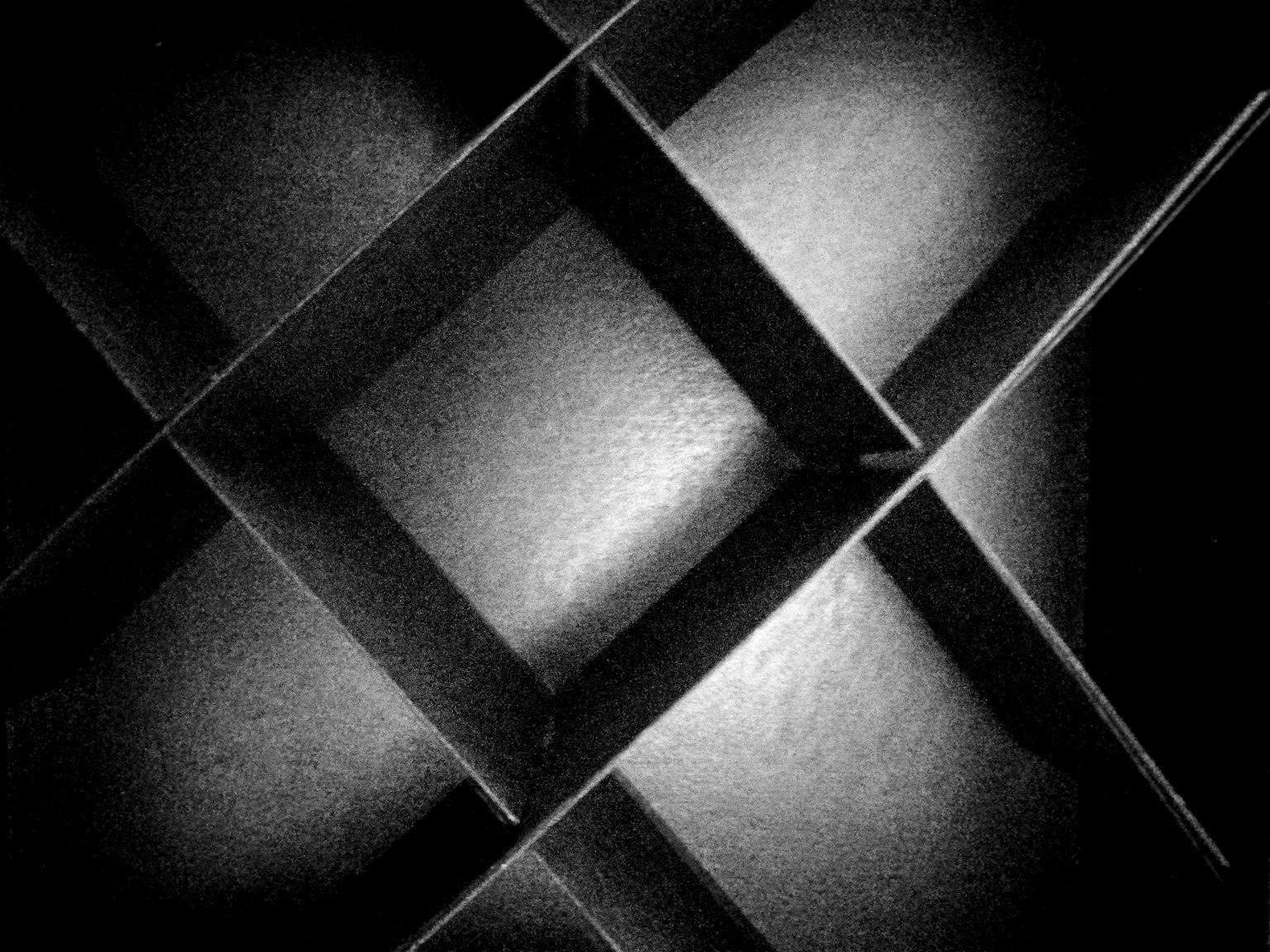 Latar belakang pola geometris hitam dan putih
