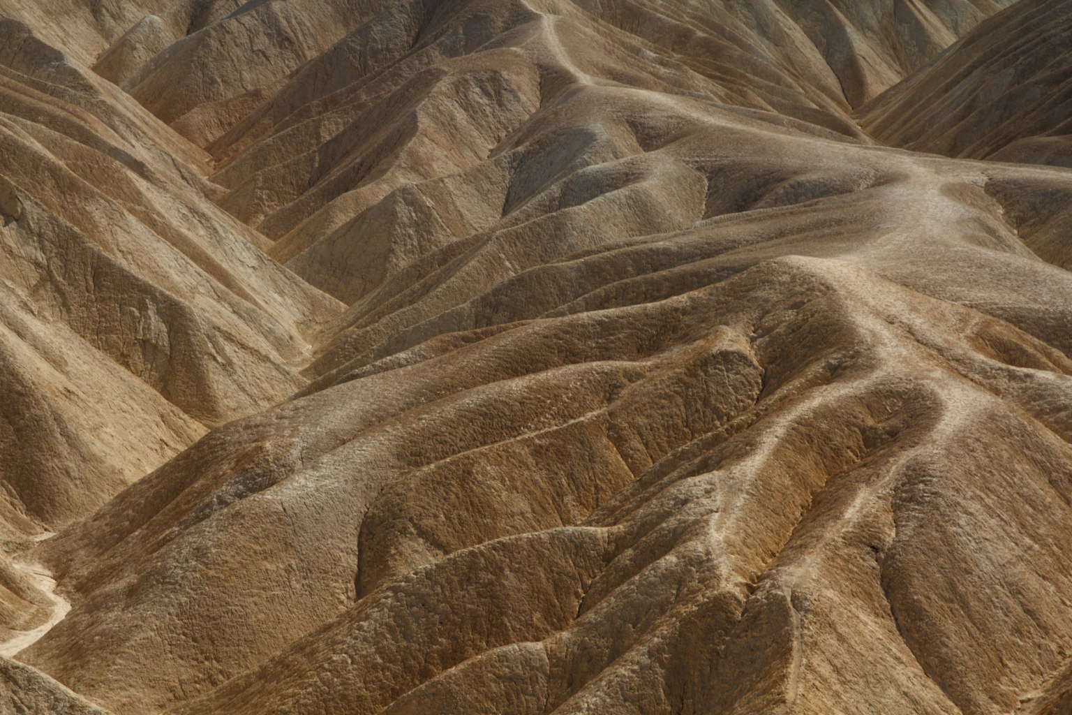Un paysage de terrain montagneux sec