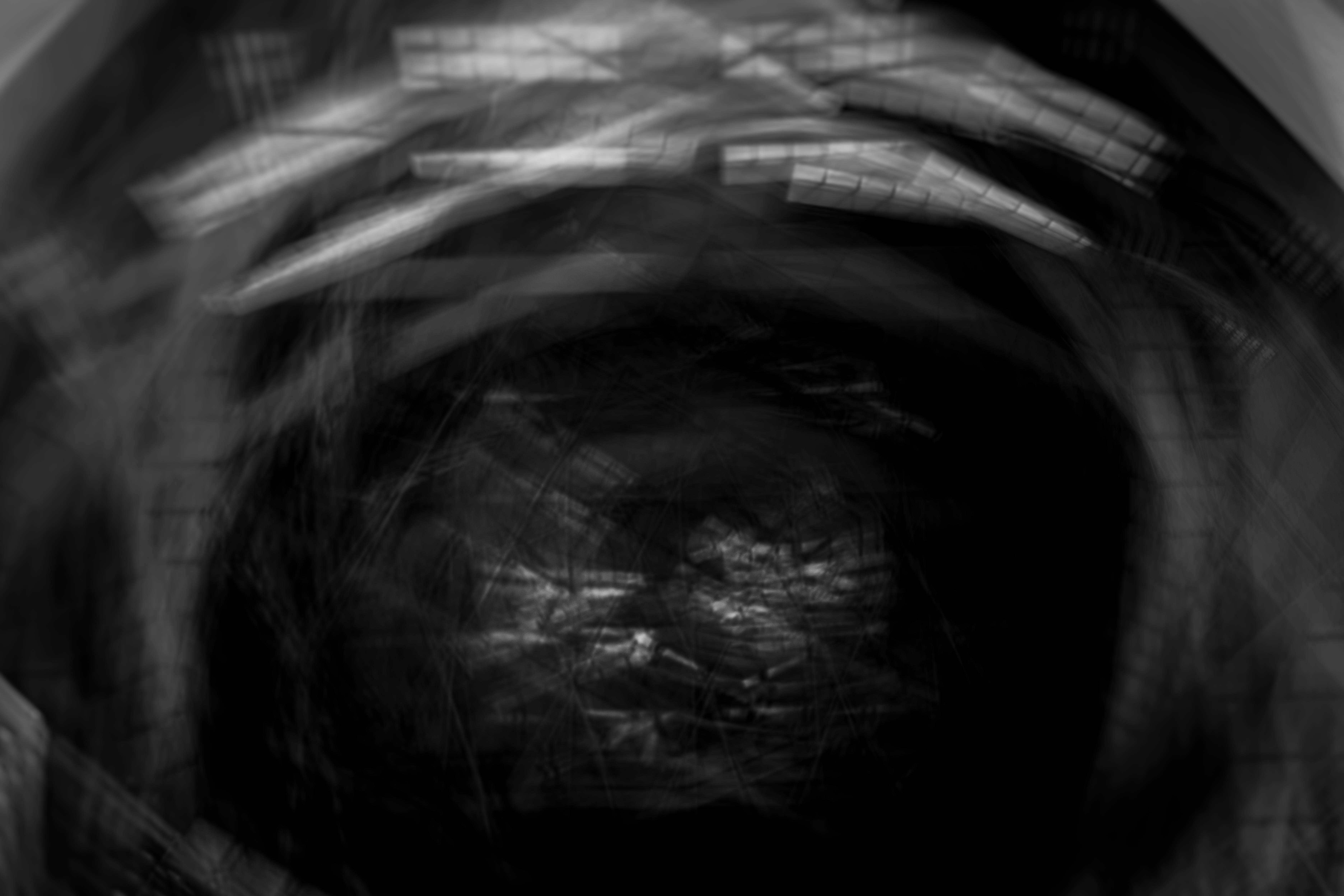 pemandangan kota abstrak dengan motion blur berputar seperti pusaran