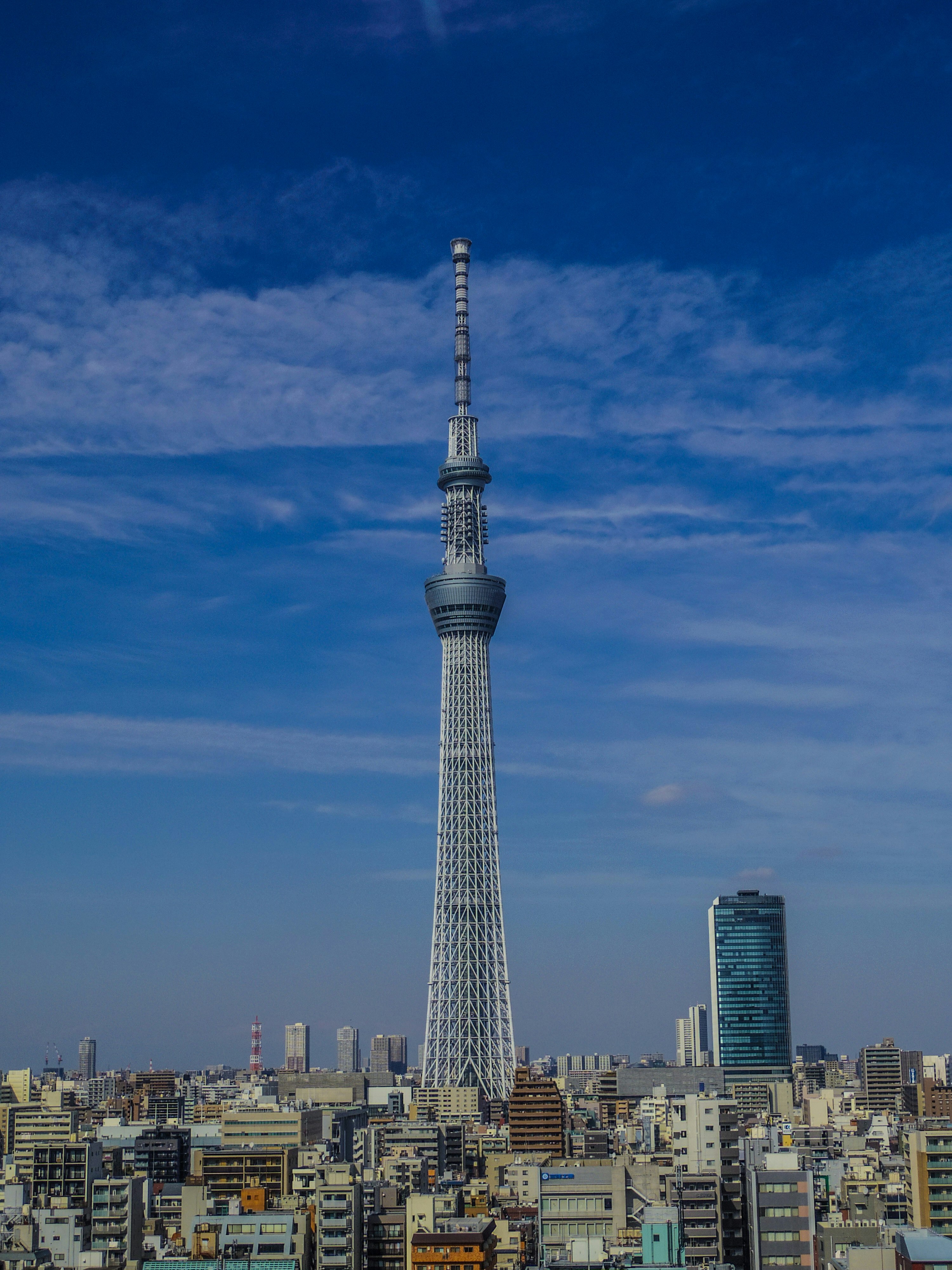 東京スカイツリーと東京都の街並み