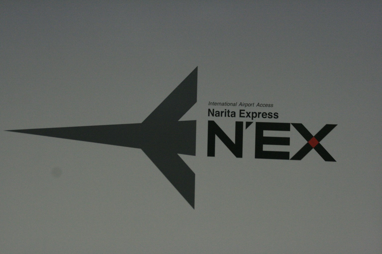 Logo design of Narita Express featuring an arrow symbol