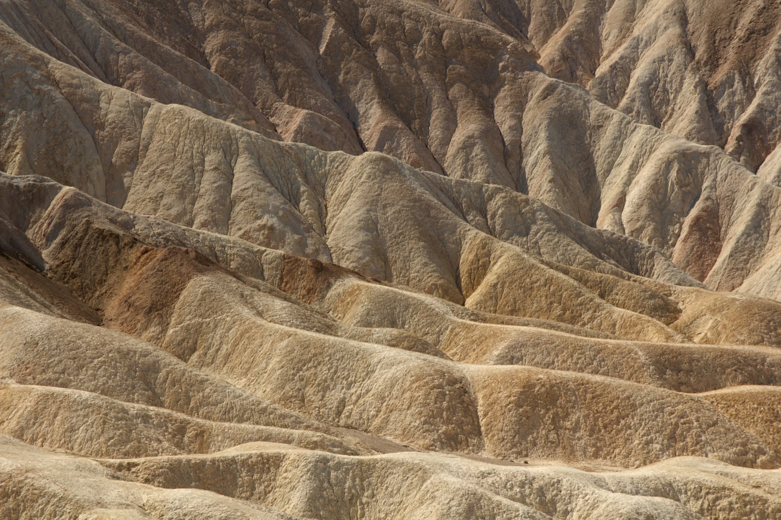 Ridge marroni con motivi geologici a strati
