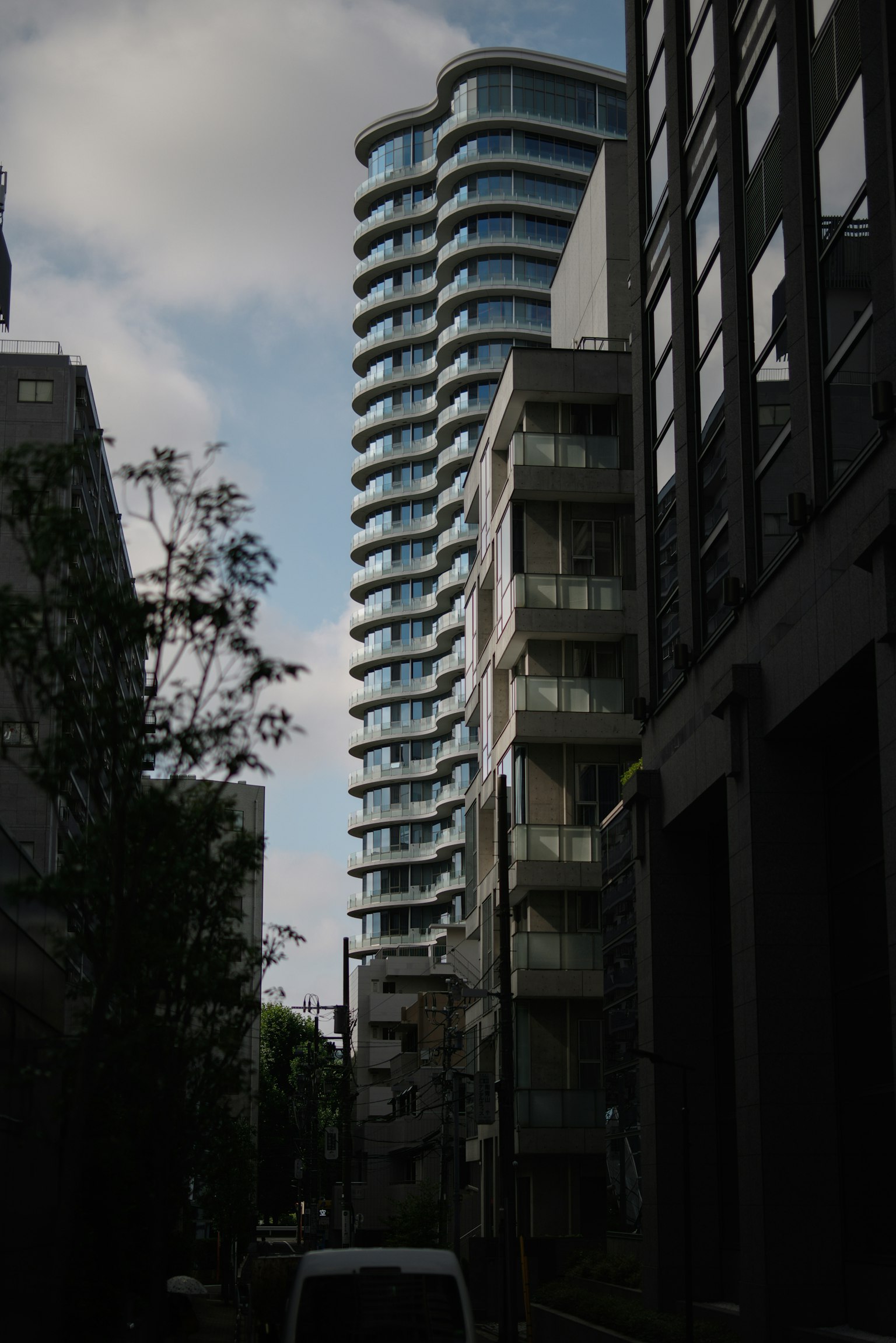 城市風景，特色高層建築和周圍結構
