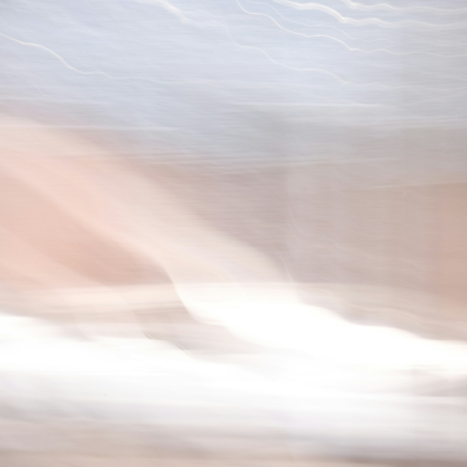 Lanskap abstrak yang kabur dengan warna lembut