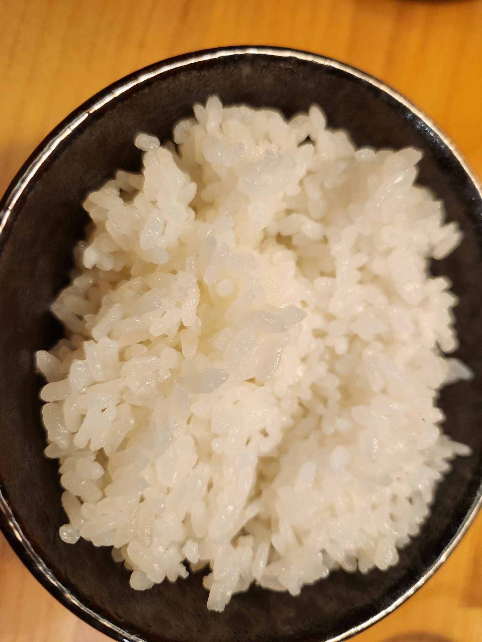 Un bol de riz blanc moelleux