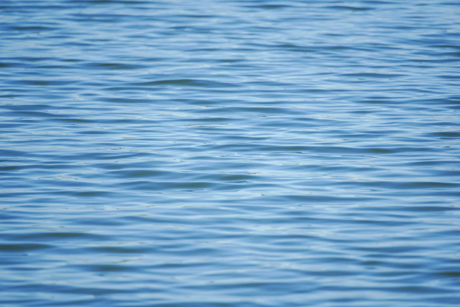 Surface d'eau bleue ondulante